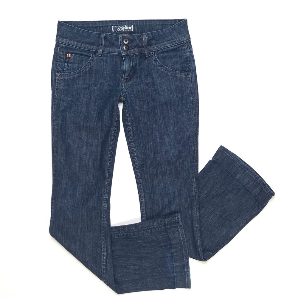 {Hudson} Signature Bootcut Flap Jeans in Dew - Picture 2 of 8